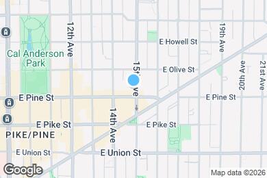 Map image of the property - 1607 15th Ave