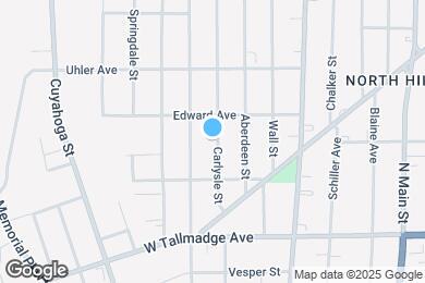 Map image of the property - 724 Carlysle St