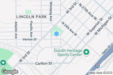 Map image of the property - 3011 Vernon St