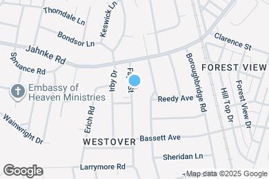 Map image of the property - 921 Faye St