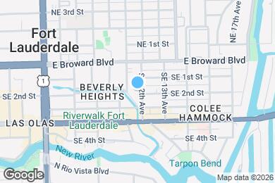 Map image of the property - 119 SE 12th Ave