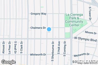 Map image of the property - 918 S Bedford St