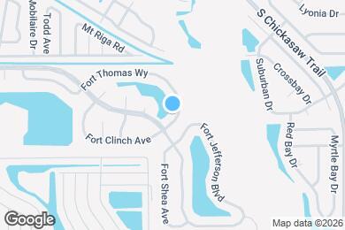Map image of the property - 8562 Fort Thomas Way