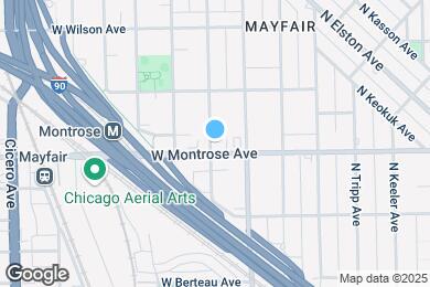 Map image of the property - 4411 N Kenneth Ave