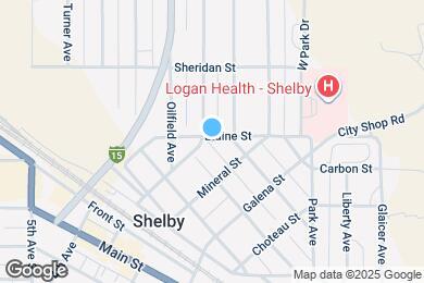 Map image of the property - 324 Blaine St