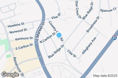 Map image of the property - 909 Country Club Rd
