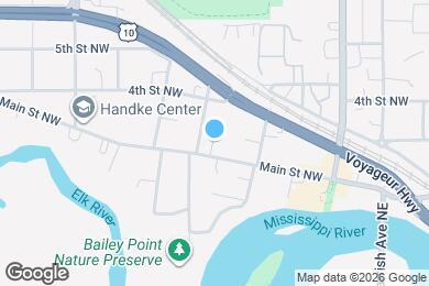 Map image of the property - 942 Main St NW