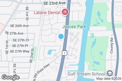 Map image of the property - 2821 S Federal Hwy