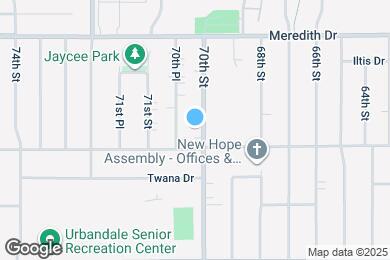 Map image of the property - 4408 70th St