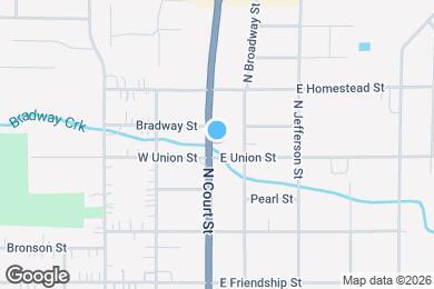 Map image of the property - 514 N Court St