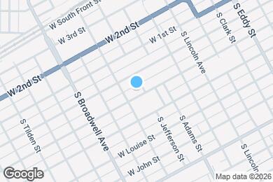Map image of the property - 1408 W Koenig St