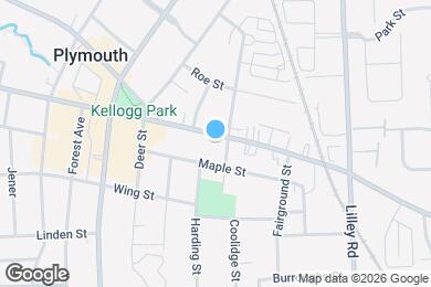 Map image of the property - 429 W Ann Arbor Trl