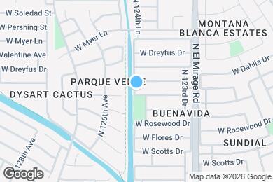 Map image of the property - 12438 W Windrose Dr