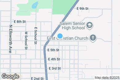 Map image of the property - 806 E 6th St