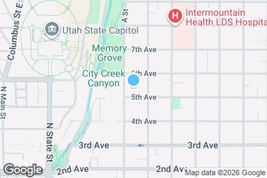 Map image of the property - 211 E 5th Ave