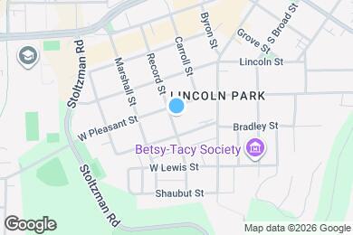 Map image of the property - 411 Record St
