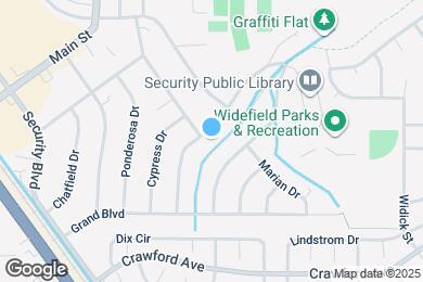 Map image of the property - 601 Hackberry Dr