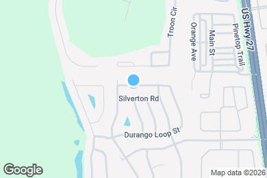 Map image of the property - 1016 Durango Loop St