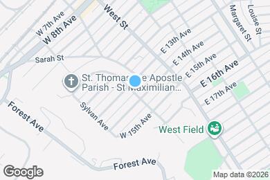 Map image of the property - 1307 Hays St