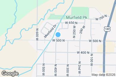Map image of the property - 386 W 500 N