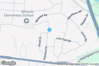Map image of the property - 2714 Hartford Dr