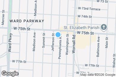 Map image of the property - 7524 Pennsylvania Ave