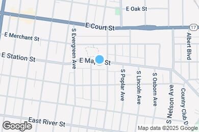 Map image of the property - 1154 E Maple St