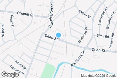 Map image of the property - 44 Dean St