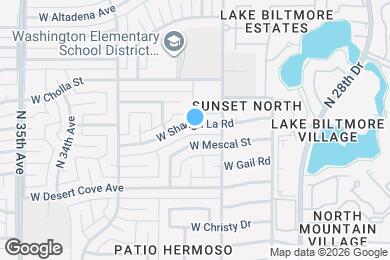 Map image of the property - 3127 W Shangri La Rd