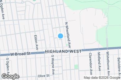 Map image of the property - 53 N Oakley Ave