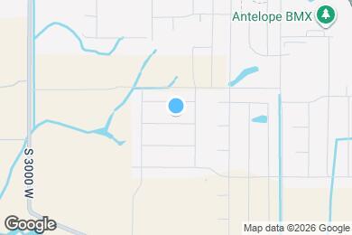 Map image of the property - 2636 W 3290 S