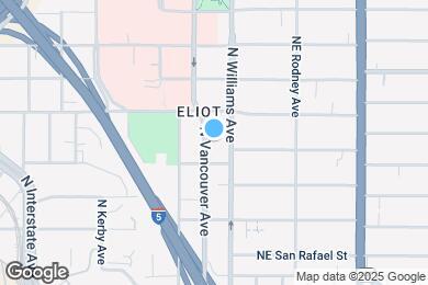 Map image of the property - Vancouver Ave.