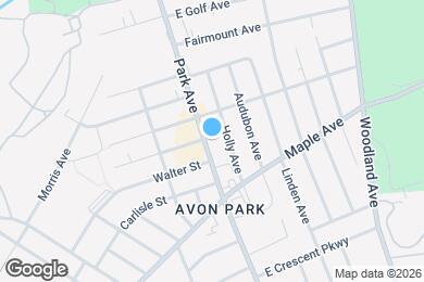 Map image of the property - 2101 Park Ave