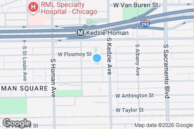 Map image of the property - 3224 W Lexington St