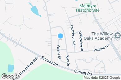 Map image of the property - 3313 Valerie Dr