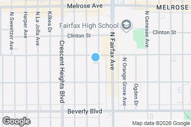 Map image of the property - 449 N Hayworth Ave