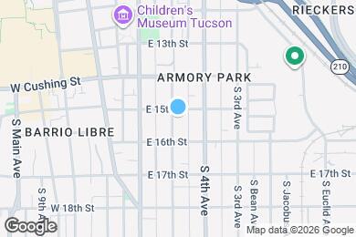 Map image of the property - 519 S 5th Ave