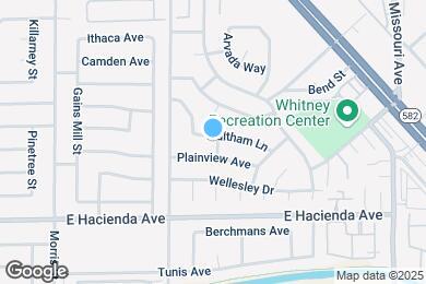 Map image of the property - 5483 Waltham Ln