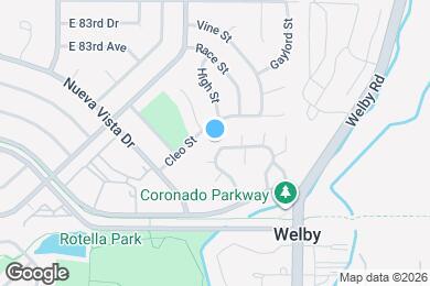 Map image of the property - 2139 Coronado Parkway North