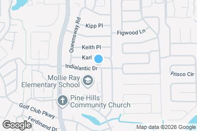 Map image of the property - 4925 Indialantic Dr