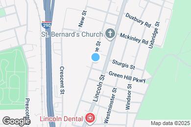 Map image of the property - 58 Paine St