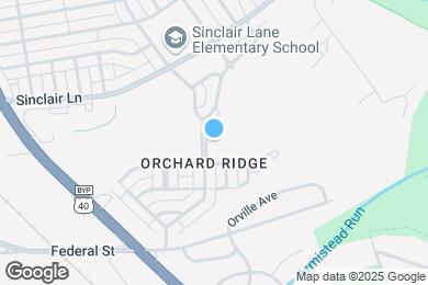 Map image of the property - Orchard Ridge Apartments and Townhomes