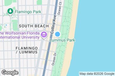 Map image of the property - 1052 Ocean Dr