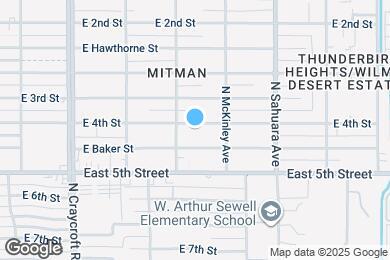 Map image of the property - 5720 E 4th St