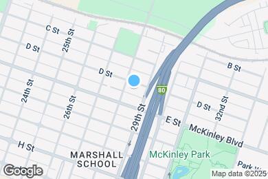 Map image of the property - D Street Apartments