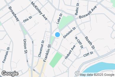 Map image of the property - 25 Boswell Ave