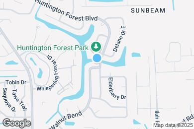 Map image of the property - 10206 Walnut Bend N