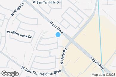 Map image of the property - 1939 W Hayden Peak Dr