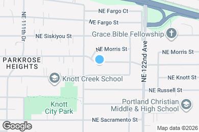 Map image of the property - 11824 NE Stanton St