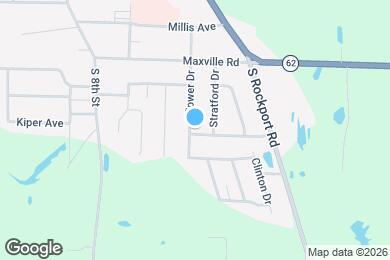 Map image of the property - 1304 E Monroe St